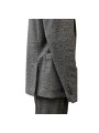 Veste costume tweed jersey noir ecru Ungaro homme U2005J G5660 70 boutique Strasbourg online shop jacket costume