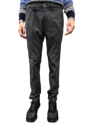 Pantalon jersey micro dessins taupe navy Torino Style Masons homme 9PN2R4973 CBE277 738 boutique mode Strasbourg vêtement