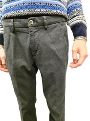 Pantalon jersey micro dessins taupe navy Torino Style Masons homme 9PN2R4973 CBE277 738 boutique mode Strasbourg vêtement