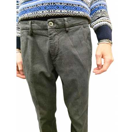 Pantalon jersey micro dessins taupe navy Torino Style Masons homme 9PN2R4973 CBE277 738 boutique mode Strasbourg vêtement