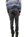 Pantalon jersey micro dessins taupe navy Torino Style Masons homme 9PN2R4973 CBE277 738 boutique mode Strasbourg vêtement