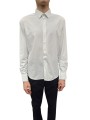 Chemise unie blanche rayée ton sur ton RRD Roberto Ricci Designs homme 25254 V85 Strasbourg mode vêtements fashion sport