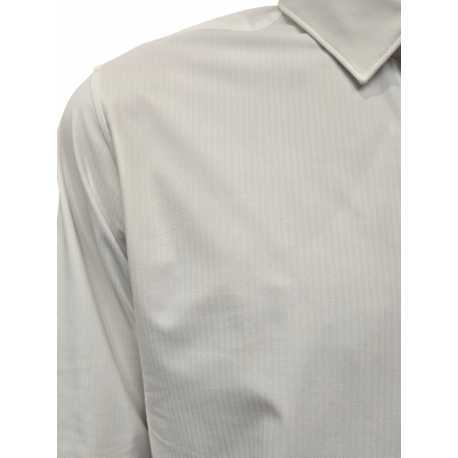 Chemise unie blanche rayée ton sur ton RRD Roberto Ricci Designs homme 25254 V85 Strasbourg mode vêtements fashion sport