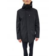 Trench doublé polaire capuche noir RRD Roberto Ricci Designs homme 25045 10 STRASBOURG MODE BOUTIQUE MODE coat