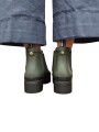 Boots caoutchouc olive Halton Barbour femme LRF0100 OL12 boutique shop online mode Strasbourg chaussures shoes
