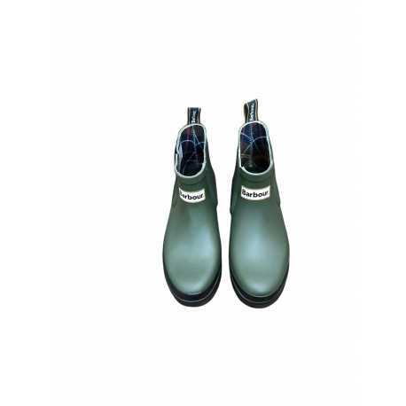 Boots caoutchouc olive Halton Barbour femme LRF0100 OL12 boutique shop online mode Strasbourg chaussures shoes