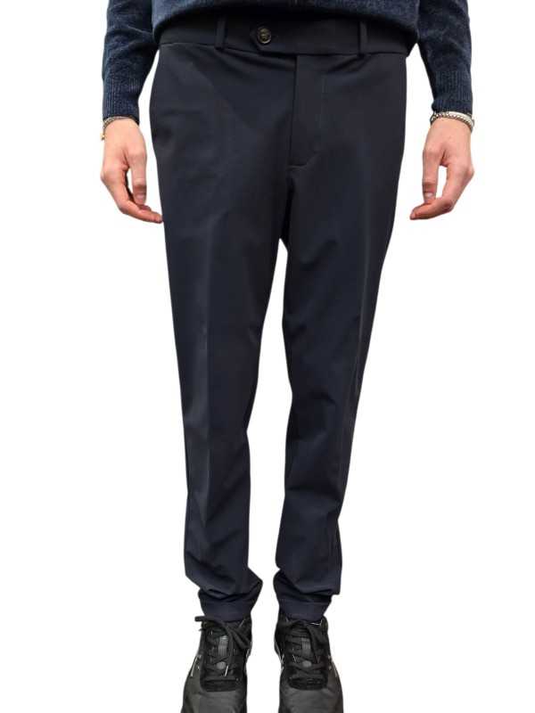 PANTALON REVO REVERS BLUE BLACK RRD ROBERTO RICCI DESIGNS HOMME 25200 60 boutique vêtement Strasbourg mode fashion look sport 