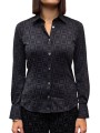 CHEMISE NOIR CARREAUX NOIR ROBERTO RICCI DESIGNS FEMME 25815 10 STRASBOURG MODE BOUTIQUE 