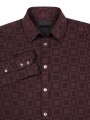 Chemise prune carreaux prune RRD Roberto Ricci Design Femme 25815 73 Fashion Mode Strasbourg Vêtements shirt boutique