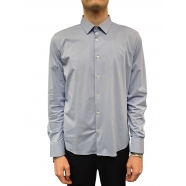 Chemise micro dessin ciel blanc RRD Roberto Ricci Designs homme 25254 V11 boutique shop shirt mode Strasbourg vêtement