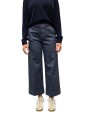 Pantalon chino coton métallisé Newyork Studio Crop large Masons femme 4PNT6R830 CBE143 309 boutique mode Strasbourg vêtement