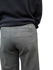 Pantalon chino coton métallisé Newyork Studio Crop large Masons femme 4PNT6R830 CBE143 309 boutique mode Strasbourg vêtement
