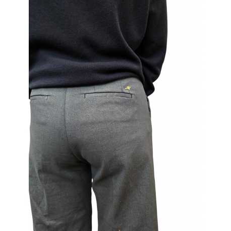 Pantalon chino coton métallisé Newyork Studio Crop large Masons femme 4PNT6R830 CBE143 309 boutique mode Strasbourg vêtement