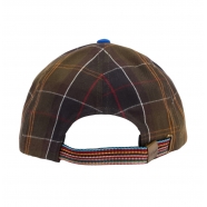 Casquette tartan sangle Baya vert bleu Barbour by Paul Smith MHA0927 TN28 boutique shop online mode Strasbourg cap