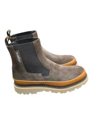Boots suède choco chelsea semelle coganc Ungaro homme 30206 LB A boutique shop online mode Strasbourg chaussures shoes