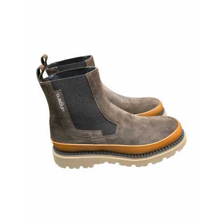 Boots suède choco chelsea semelle coganc Ungaro homme 30206 LB A boutique shop online mode Strasbourg chaussures shoes