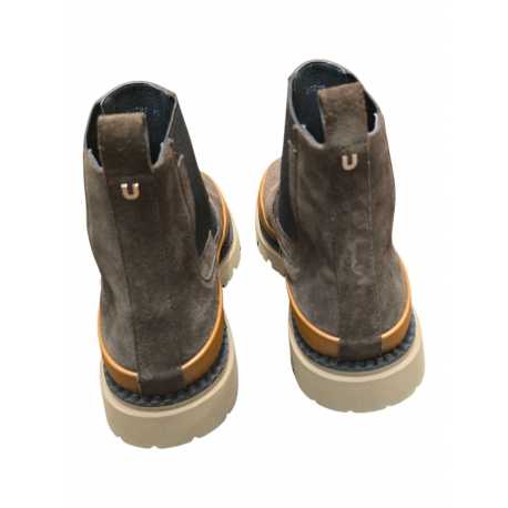 Boots suède choco chelsea semelle coganc Ungaro homme 30206 LB A boutique shop online mode Strasbourg chaussures shoes
