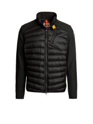 DOUDOUNE LIGHT BEREL NOIR MATELASSE BUSTE MANCHES LISSE Parajumpers Homme PMPULD01 0541 Fashion Mode Strasbourg Boutique