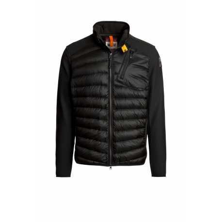 DOUDOUNE LIGHT BEREL NOIR MATELASSE BUSTE MANCHES LISSE Parajumpers Homme PMPULD01 0541 Fashion Mode Strasbourg Boutique