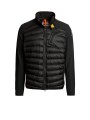 DOUDOUNE LIGHT BEREL NOIR MATELASSE BUSTE MANCHES LISSE Parajumpers Homme PMPULD01 0541 Fashion Mode Strasbourg Boutique