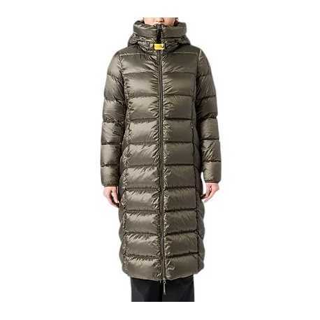 DOUDOUNE LONGUE LEAH CAPUCHE OLIVE GREY Parajumpers Femme PWPUSX33 0103 Fashion Mode Strasbourg Boutique