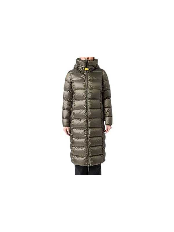 DOUDOUNE LONGUE LEAH CAPUCHE OLIVE GREY Parajumpers Femme PWPUSX33 0103 Fashion Mode Strasbourg Boutique