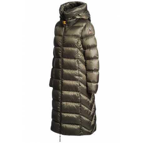 DOUDOUNE LONGUE LEAH CAPUCHE OLIVE GREY Parajumpers Femme PWPUSX33 0103 Fashion Mode Strasbourg Boutique