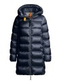 Doudoune Marion long médium Blue Navy capuche Parajumpers Femme PWPUSX34 0316 Fashion Mode Boutique Strasbourg