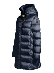 Doudoune Marion long médium Blue Navy capuche Parajumpers Femme PWPUSX34 0316 Fashion Mode Boutique Strasbourg