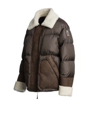 Perfecto nylon mouton Chyna Earth Brown Parajumpers Femme PWJKHN31 0109 Fashion Mode Strasbourg Boutique Online
