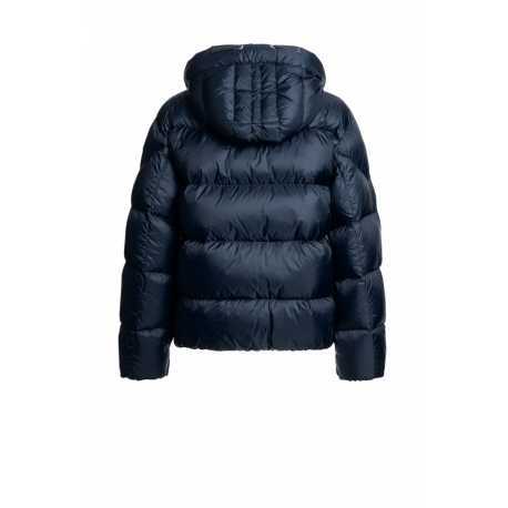 Doudoune Tilly courte navy blue capuche ruban Parajumpers Femme PWPUHY32 0316 Fashion Mode Strasbourg Boutique