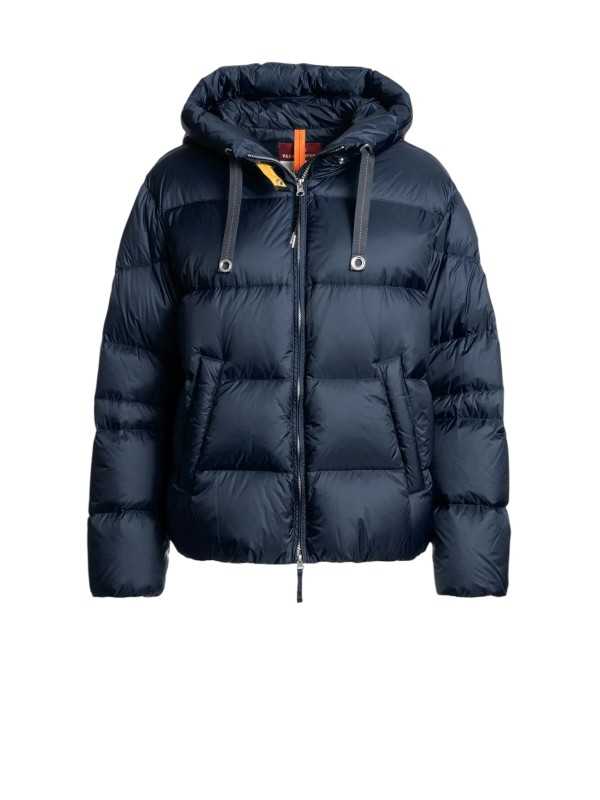 Doudoune Tilly courte navy blue capuche ruban Parajumpers Femme PWPUHY32 0316 Fashion Mode Strasbourg Boutique