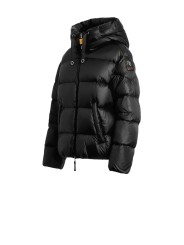 Doudoune Tilly courte noir capuche ruban Parajumpers Femme PWPUHY32 0541 Fashion Mode Strasbourg Boutique