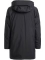 Doudoune Hayate longue lisse mat capuche noir Parajumpers Homme PMJKBL02 0541 Fashion Mode Strasbourg Boutique