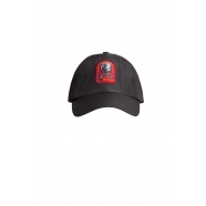 Casquette doublée polaire Patch Cap noir Parajumpers PABCHA06 0541 Fashion Mode Strasbourg Boutique