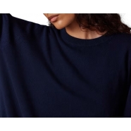Pull cachemire col rond bleu nuit Paul Smith Femme W1R 622N T11179 49 Fashion Mode Boutique Strasbourg