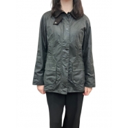 Veste Beadnell Vert Sage col velours Barbour Femme LWX0667 SG91 Fashion Mode Strasbourg