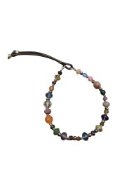 Bracelet Forest multi-pierres rubis citrine grenat tourmaline Catherine Michiels FW2525 Jewelry Strasbourg