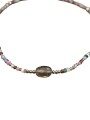 Collier Lottie multi-perles fines et 1 Quartz fumé facetté Catherine Michiels FW2516 Jewelry GoodVibes Strasbourg