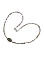 Collier Lottie multi-perles fines et 1 Quartz fumé facetté Catherine Michiels FW2516 Jewelry GoodVibes Strasbourg
