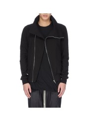 Sweat zip en biais Bauhaus Jogger noir Rick Owens homme RU02E 1272 BA 09 Fashion Mode Strasbourg Avant-garde