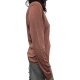 PULL V LAINE VIERGE BOIS DE ROSE RP02E4623 M 13 RICK OWENS FEMME Fashion Mode Designer Strasbourg avant garde