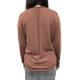 PULL V LAINE VIERGE BOIS DE ROSE RP02E4623 M 13 RICK OWENS FEMME Fashion Mode Designer Strasbourg avant garde