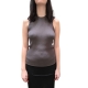 DEBARDEUR MAILLE RIB VISCOSE BRUN DARK DUST RICK OWENS FEMME RP02E 4635 RIBVI 78 Fashion Mode Designer Strasbourg