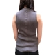 DEBARDEUR MAILLE RIB VISCOSE BRUN DARK DUST RICK OWENS FEMME RP02E 4635 RIBVI 78 Fashion Mode Designer Strasbourg