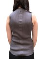 DEBARDEUR MAILLE RIB VISCOSE BRUN DARK DUST RICK OWENS FEMME RP02E 4635 RIBVI 78 Fashion Mode Designer Strasbourg