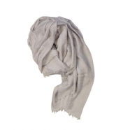 ECHARPE PASHMINA SCARF SOIE CACHEMIRE LAINE GRIS PEARL RICK OWENS FEMME HOMME RP02E 4462 SCAR 08 Strasbourg Designer