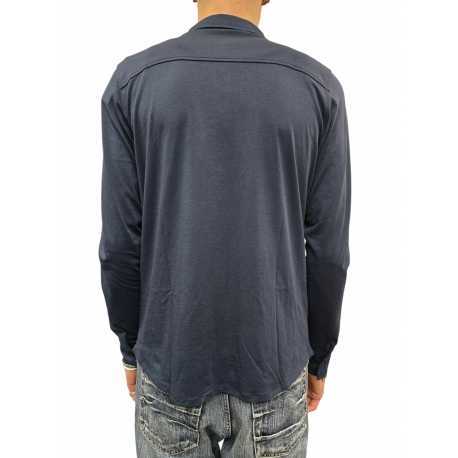 Chemise Ayden coton pima marine Anonym Homme Fashion Mode Strasbourg Vêtements