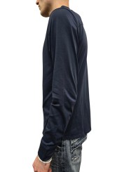 Chemise Ayden coton pima marine Anonym Homme Fashion Mode Strasbourg Vêtements