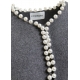 Cardigan Ideas SH35 gris perles bords effilochés Essentiel Antwerp femme Strasbourg fashion mode concept store 